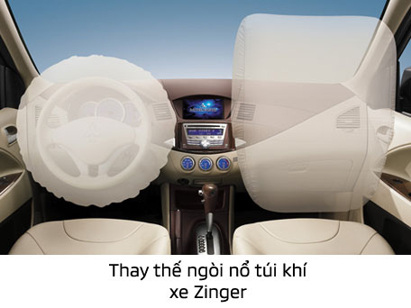 thay the ngoi no tui khi xe zinger cac chuong trinh trieu hoi sua chua mien phi