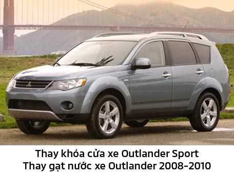 thay khoa cua xe outlander cac chuong trinh trieu hoi sua chua mien phi